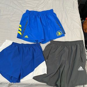 Assorted running shorts men’s size m